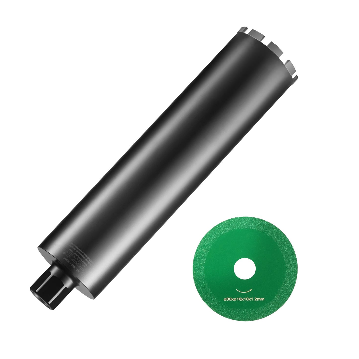 VEVOR Core Drill Bit, 4.25" Wet Diamond Core Drill Bits, 14" Drilling Depth Concrete