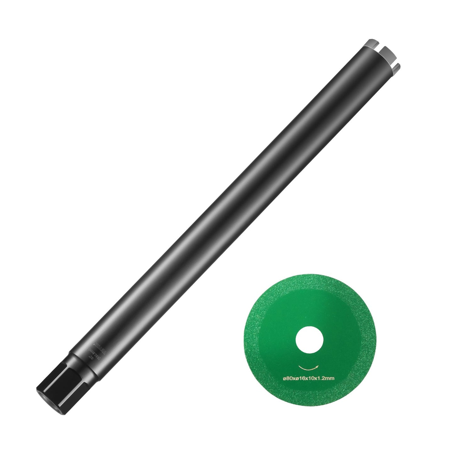VEVOR Core Drill Bit, 2" Wet Diamond Core Drill Bits, 14" Drilling Depth Concrete