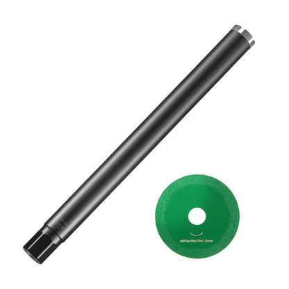 VEVOR Core Drill Bit, 2" Wet Diamond Core Drill Bits, 14" Drilling Depth Concrete