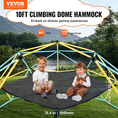10m Dome Climber Hammock Accessory, 158kg Capacity, for Outdoor Jungle Gym