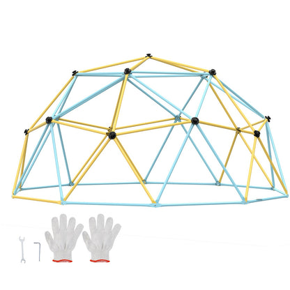 VEVOR Climbing Dome, 12FT Geometric Dome Climber Play Center for Kids 3 to 10 Years