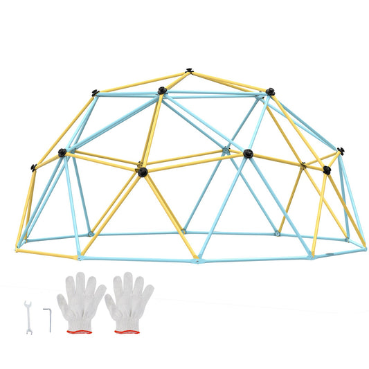 VEVOR Climbing Dome, 12FT Geometric Dome Climber Play Center for Kids 3 to 10 Years