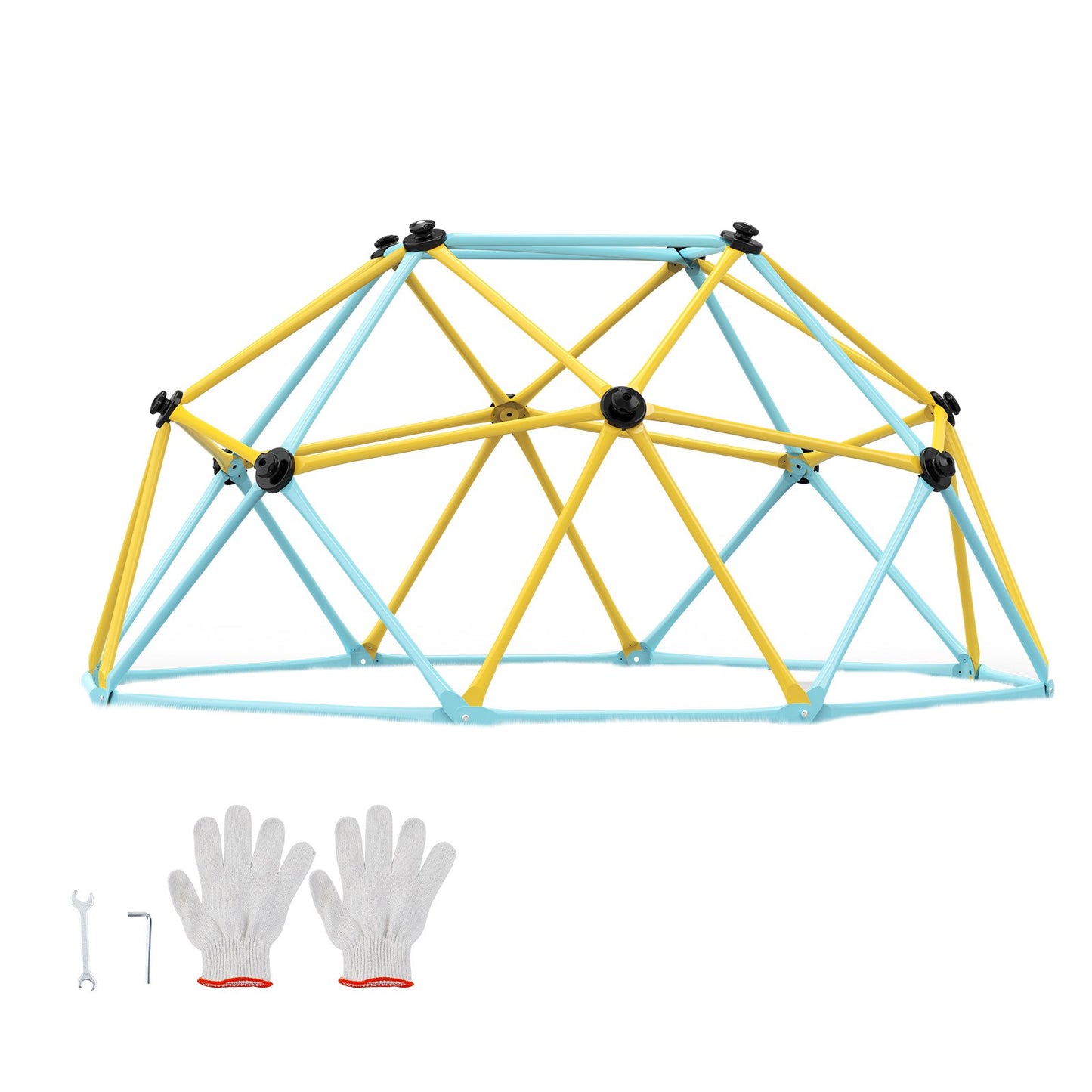 VEVOR Climbing Dome, 6FT Geometric Dome Climber Play Center for Kids 3 to 9 Years