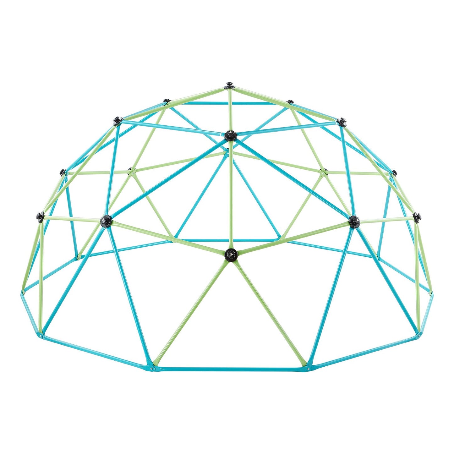 Climbing Dome, 305cm Geometric Dome Climber with Swing & Hammock, 453kg Loading Kid's Jungle Gym Playground, Easy-Assembly Outdoor Backyard Climbing Equipment for Boys Girls 3 to 10 Years Old