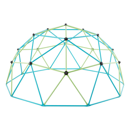 Climbing Dome, 305cm Geometric Dome Climber with Swing & Hammock, 453kg Loading Kid's Jungle Gym Playground, Easy-Assembly Outdoor Backyard Climbing Equipment for Boys Girls 3 to 10 Years Old