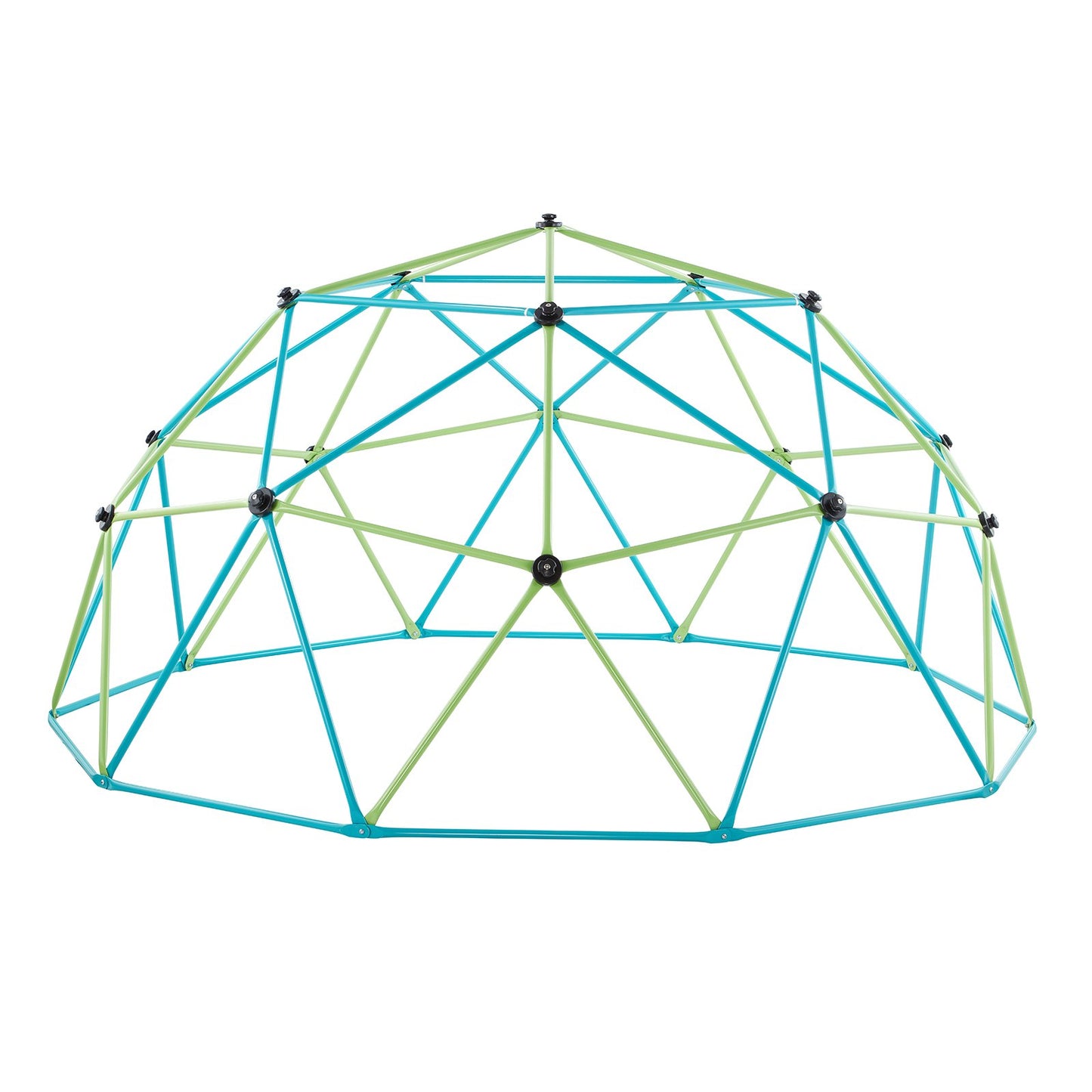 Climbing Dome, 305cm Geometric Dome Climber with Saucer Swing, 453kg Loading Kid's Jungle Gym Playground, Easy-Assembly Outdoor Backyard Climbing Equipment for Boys Girls 3 to 10 Years Old