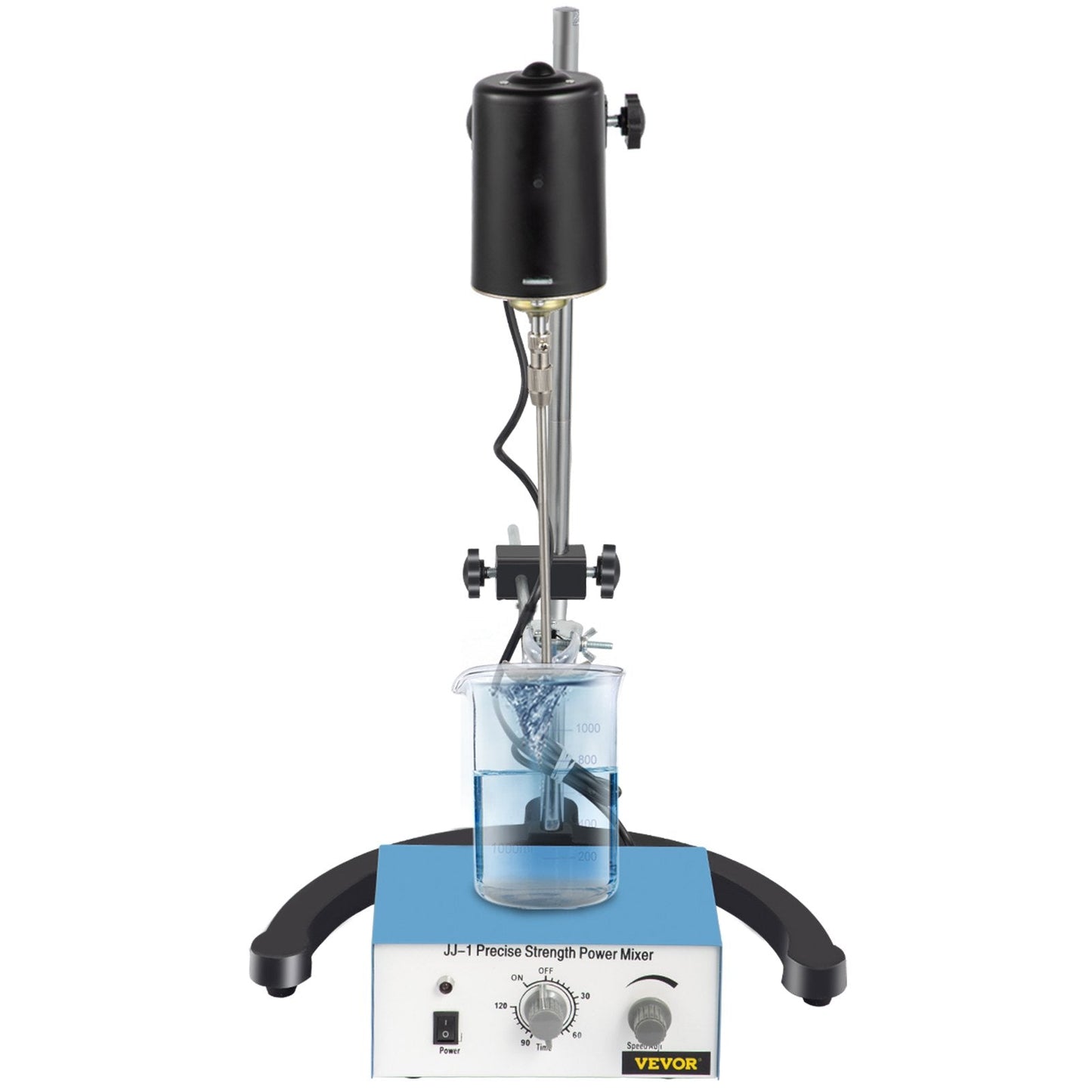 Electric Overhead Stirrer Mixer, 100W, 0-3000 RPM, Adjustable Speed, 8 kg