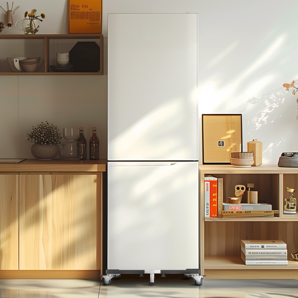 VEVOR Fridge Stand Mobile Base 544 kg 58.4-93 cm Adjustable Furniture Dolly