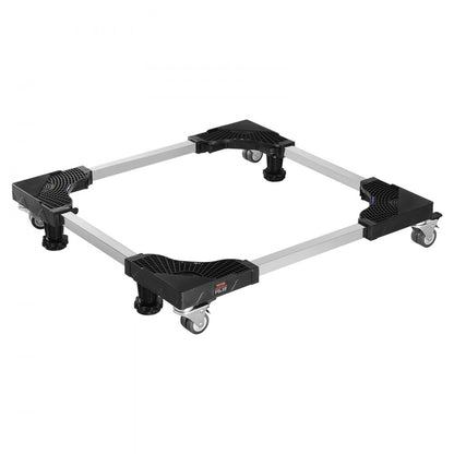 Fridge Stand Mobile Base 500 kg 69.9-89.9 cm Adjustable Furniture Dolly