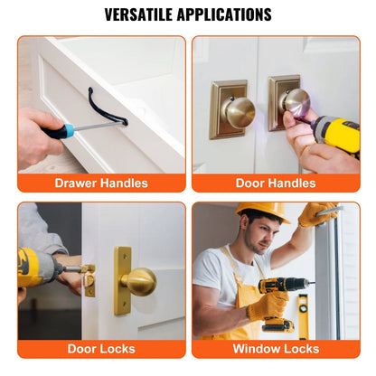 Aluminum Alloy Cabinet Handle Jig with Center Punch & Reversible Design