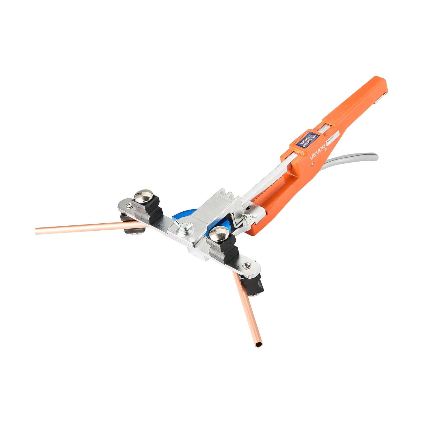 Hydraulic Tubing Bender Kit, 6 mm to 22 mm, Copper Tube Pipe Bender, Forward/Reverse HVAC Bending Tool, with 7 Color Aluminium Alloy Dies, for HVAC Air Conditioning Refrigeration Auto Repair