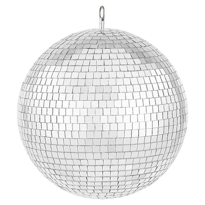 VEVOR Mirror Disco Ball 295 mm Silver Party Disco Ball with Hanging Ring