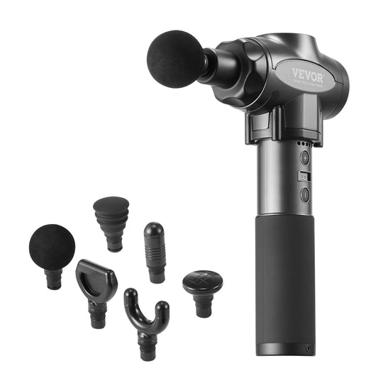 VEVOR Massage Gun Deep Tissue, Percussion Muscle Massager for Athletes - with 9