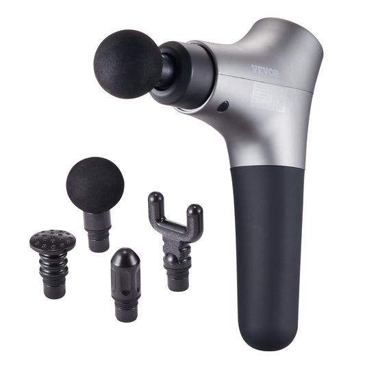 VEVOR Massage Gun Deep Tissue, Percussion Muscle Massager for Athletes - with 6