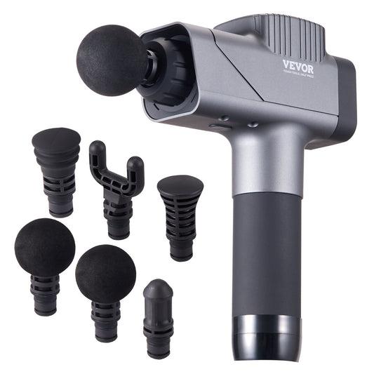 VEVOR Massage Gun Deep Tissue, Percussion Muscle Massager for Athletes - with 8