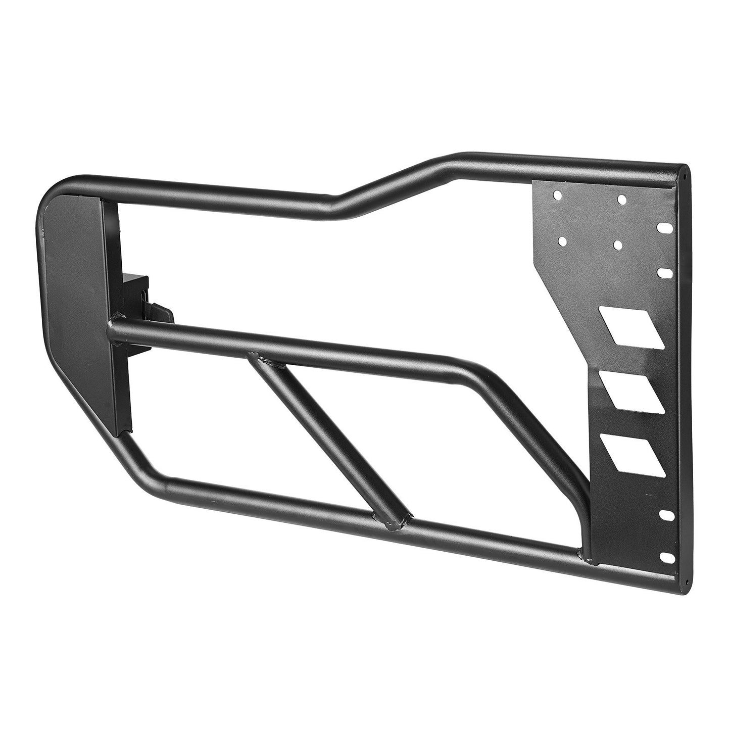 Jeep Tube Doors, 4-Door, Compatible with 2018-2026 Jeep Wrangler JL & 2020-2026 Gladiator JT, Steel Off Road Front & Rear Tubular Half Doors with DOT Certified Side View Mirrors and Rubber Pads