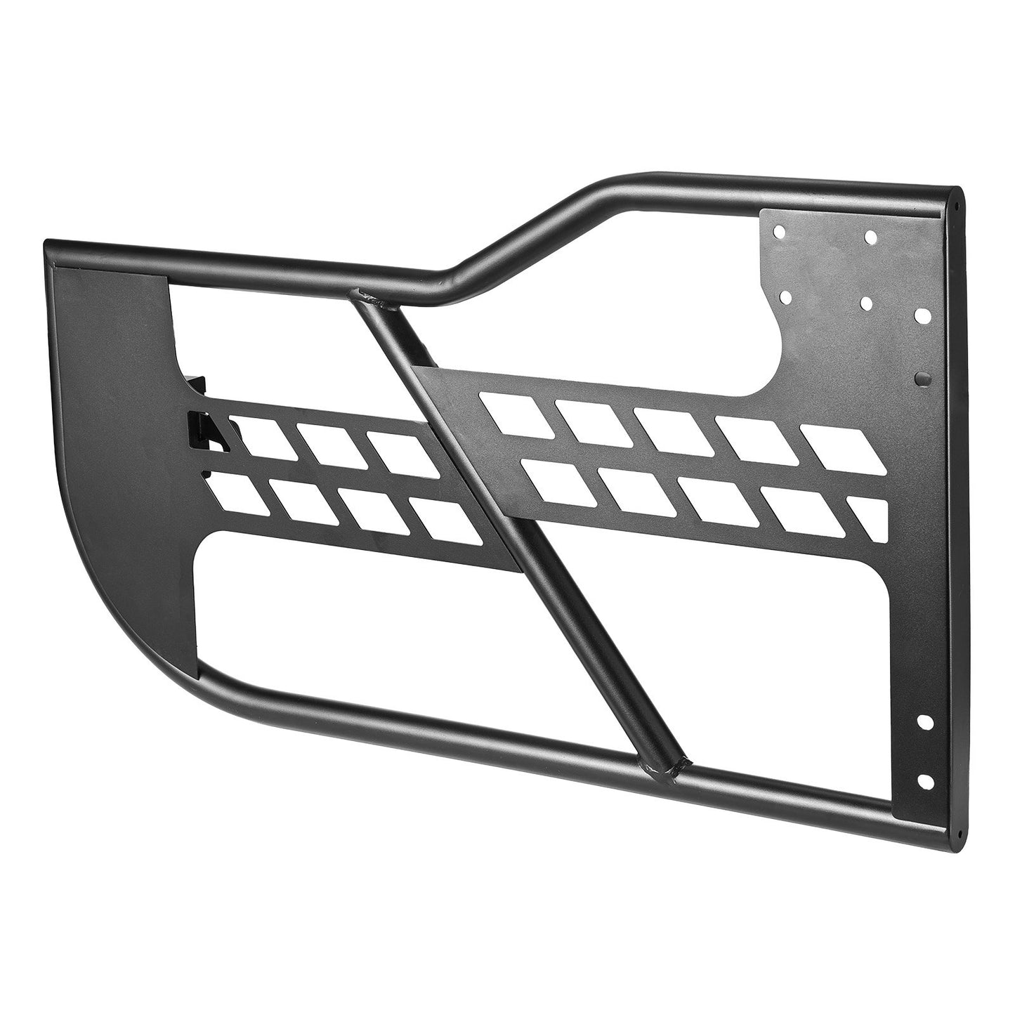 Jeep Tube Doors, 4-Door, Compatible with 2018-2026 Wrangler JL JLU & 2020-2026 Gladiator JT, Steel Off Road Front & Rear Tubular Half Doors with DOT Certified Side View Mirrors and Rubber Pads