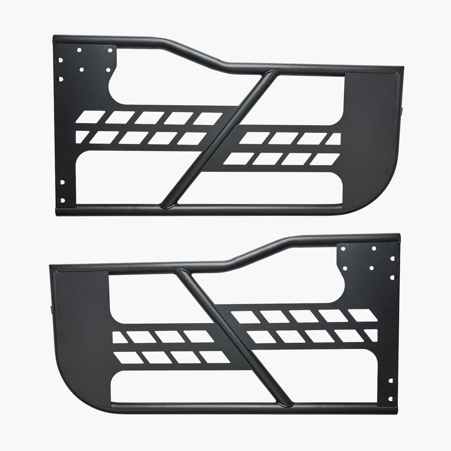 Jeep Tube Doors, 2-Door, Hunting Style Jeep Tubular Door with Heavy-Duty Hinges & OE Latch, Jeep Doors with Rubber Pads & Toughened Steel Tube, Fit for 2007-2018 Jeep Wrangler JK