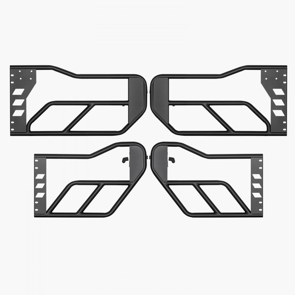 VEVOR 4-Door Jeep Tube Doors Jeep Tubular Door for 2018-2024 Jeep Wrangler JL