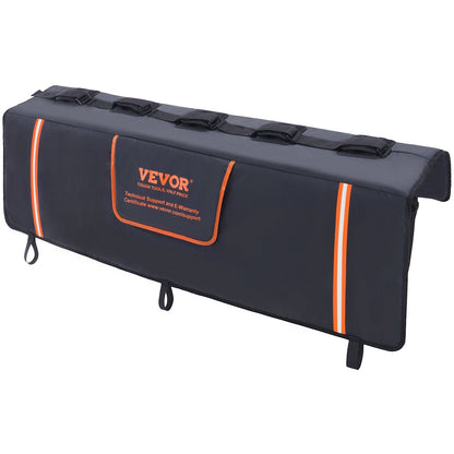 Truck Bed Tailgate Pad for 5 Bikes - 1.35m Wide, Easy Install, Triple-Layer Protection
