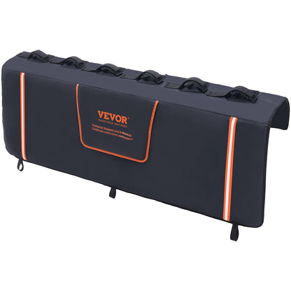 VEVOR Tailgate Bike Pad, 62" Truck Tailgate Pad Carry 6 Mountain Bikes, Upgraded