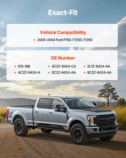 Intake Manifold, with Gasket, Engine Intake Manifold Assembly Compatible with 2000-2004 Ford F150/F250/F350, Replace 615-188, AC2Z-9424-A, 2L1Z-9424-AA, 4C2Z-9424-CA, 5C2Z-9424-AA, 9C2Z-9424-AA