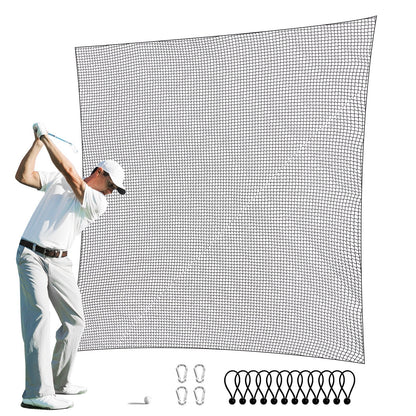 10x10m Multi-Sport Practice Net for Golf, Baseball, Hockey, and Soccer