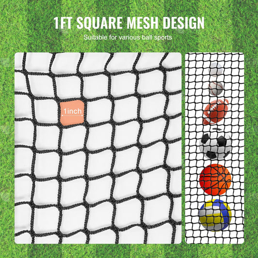 Multi-Sport Practice Net 3x4.5m for Golf, Baseball, Soccer, and Hockey