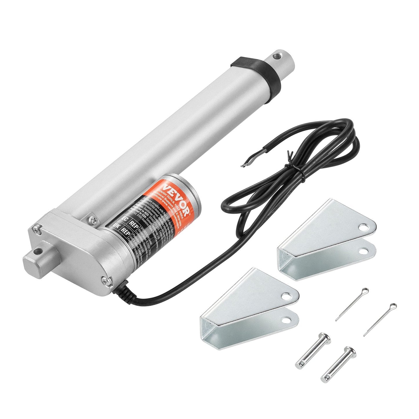 High Load Linear Actuator 12V, 0.15m Stroke, 1500N Force, IP54 Rated