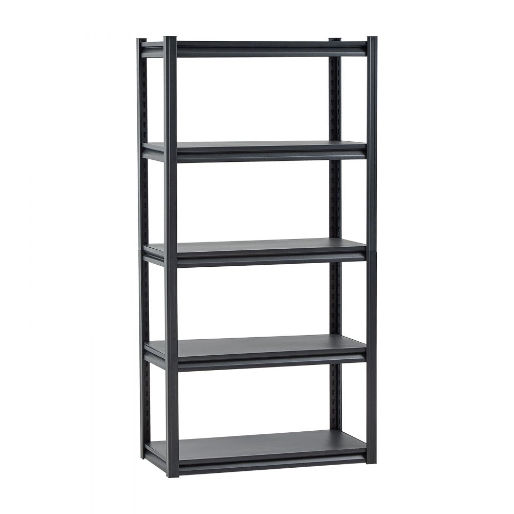 VEVOR Storage Shelves 16" D x 32" W x 63" H 5-tier Garage Storage Shelving，406 x 813 x 1600 mm
