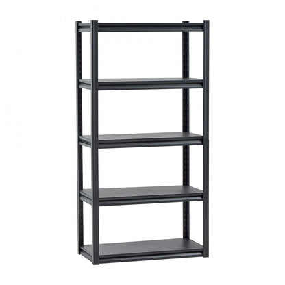 VEVOR Storage Shelves 16" D x 32" W x 63" H 5-tier Garage Storage Shelving，406 x 813 x 1600 mm
