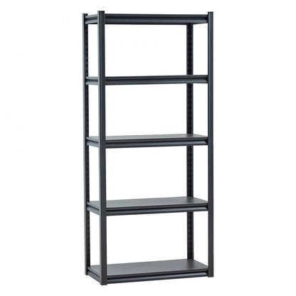 VEVOR Storage Shelves 16" D x 32" W x 72" H 5-tier Garage Storage Shelving，406 x 813 x 1829 mm