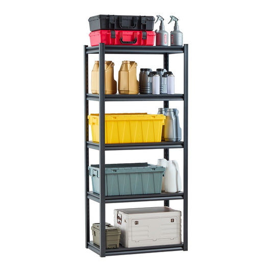 VEVOR Storage Shelves 18" D x 32" W x 72" H 5-tier Garage Storage Shelving,457 x 813 x 1829 mm