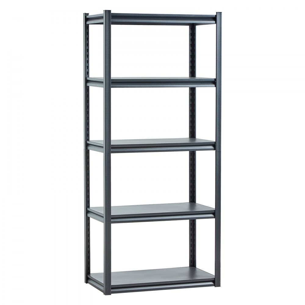 VEVOR Storage Shelves 18" D x 32" W x 72" H 5-tier Garage Storage Shelving，457 x 813 x 1829 mm