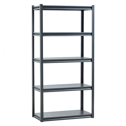 VEVOR Storage Shelves 18" D x 36" W x 72" H 5-tier Garage Storage Shelving，457 x 914 x 1829mm