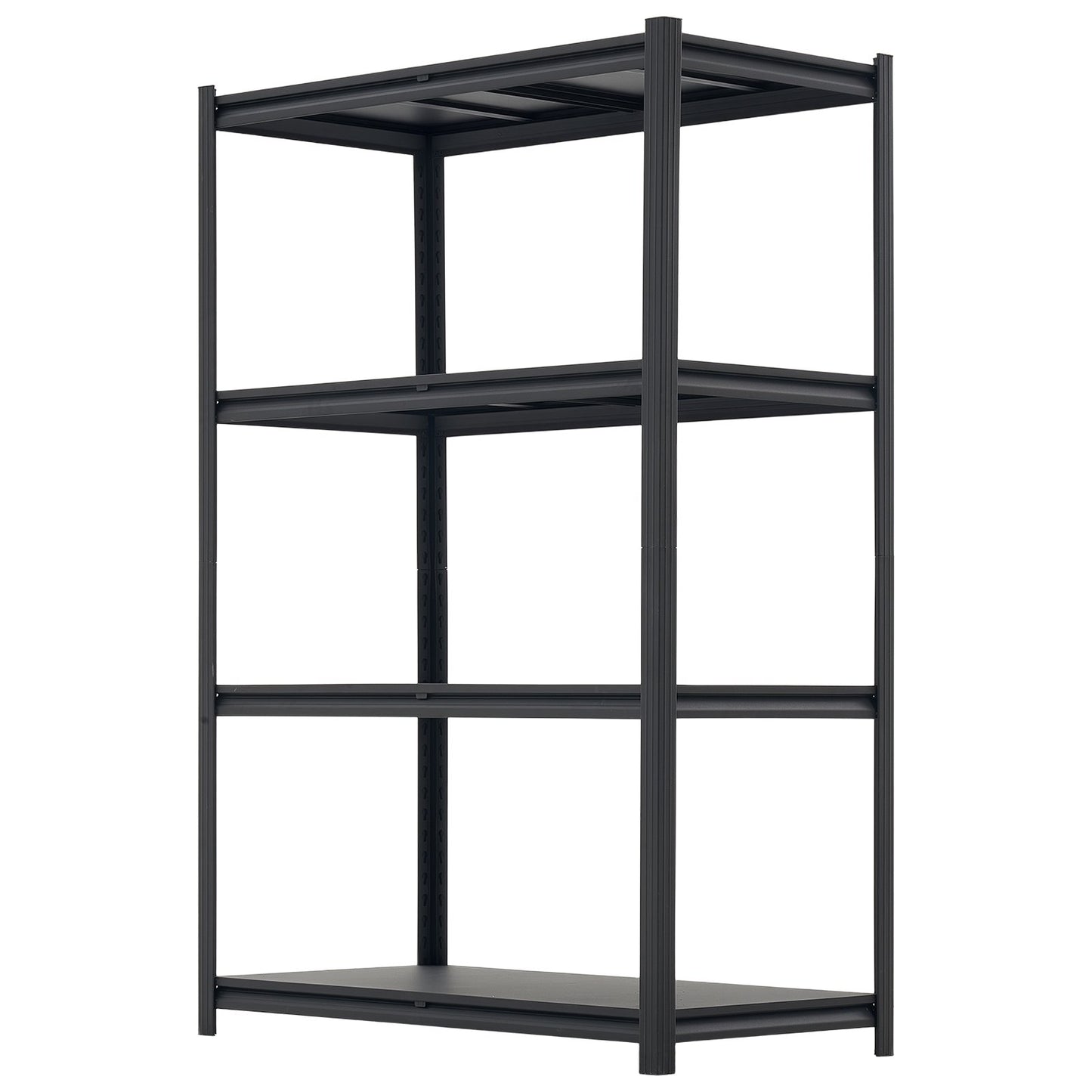 Storage Shelves, 4-Tier Adjustable, 1088.6kg Capacity, Heavy Duty Garage Storage Shelving Unit, Metal Utility Rack Shelf, for Garage Workshop Warehouse Basement, 1030 mm W x 522 mm D x 1529 mm H
