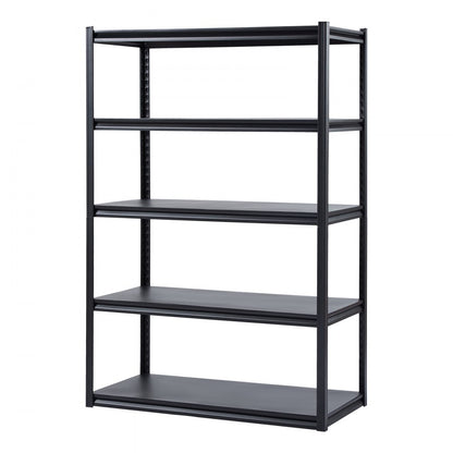 VEVOR Storage Shelves 24" D x 48" W x 72" H 5-tier Garage Storage Shelving，609 x 1219 x 1829 mm
