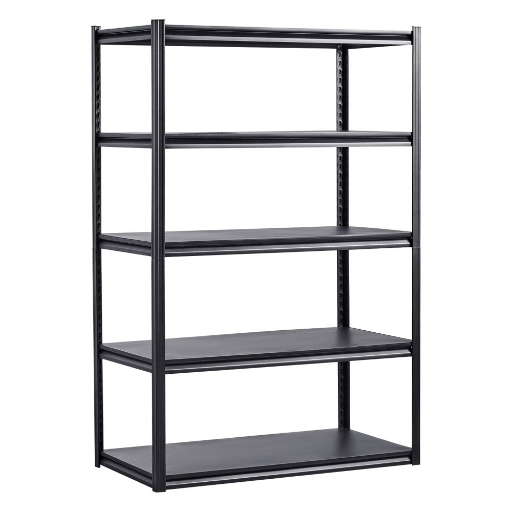 VEVOR Storage Shelves 24" D x 48" W x 72" H 5-tier Garage Storage Shelving，609 x 1219 x 1829 mm