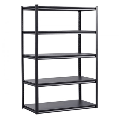 VEVOR Storage Shelves 24" D x 48" W x 72" H 5-tier Garage Storage Shelving，609 x 1219 x 1829 mm