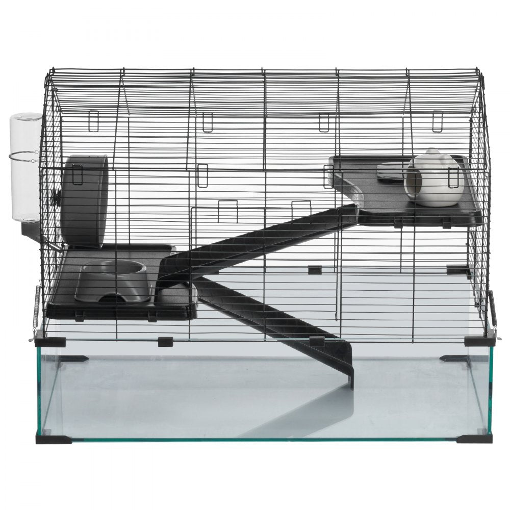 VEVOR Wire Hamster Cage Habitat 29.5in Rodent Gerbil Small Animal House