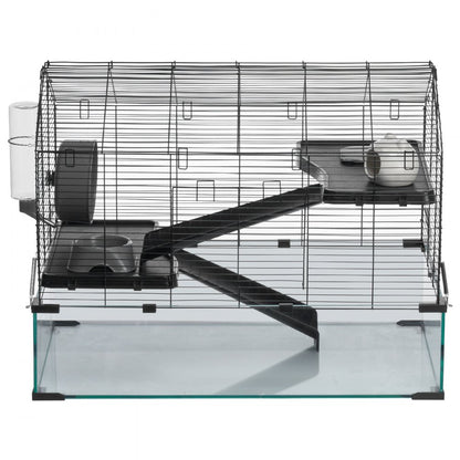 VEVOR Wire Hamster Cage Habitat 29.5in Rodent Gerbil Small Animal House
