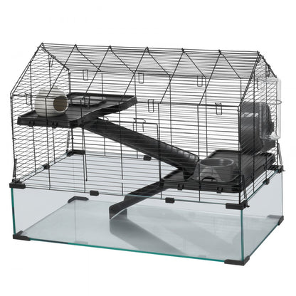 VEVOR Wire Hamster Cage Habitat 29.5in Rodent Gerbil Small Animal House