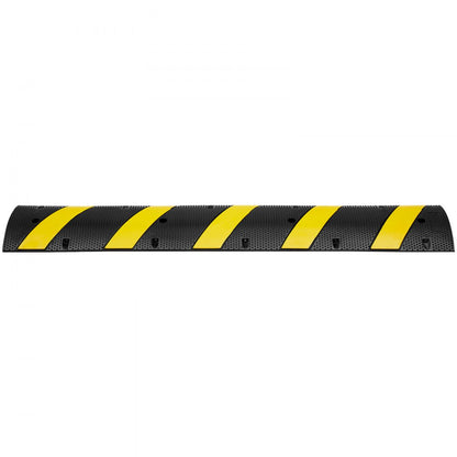72'' Rubber Speed Bump 2 Channel 22000 lbs Load Heavy Duty Speed Hump