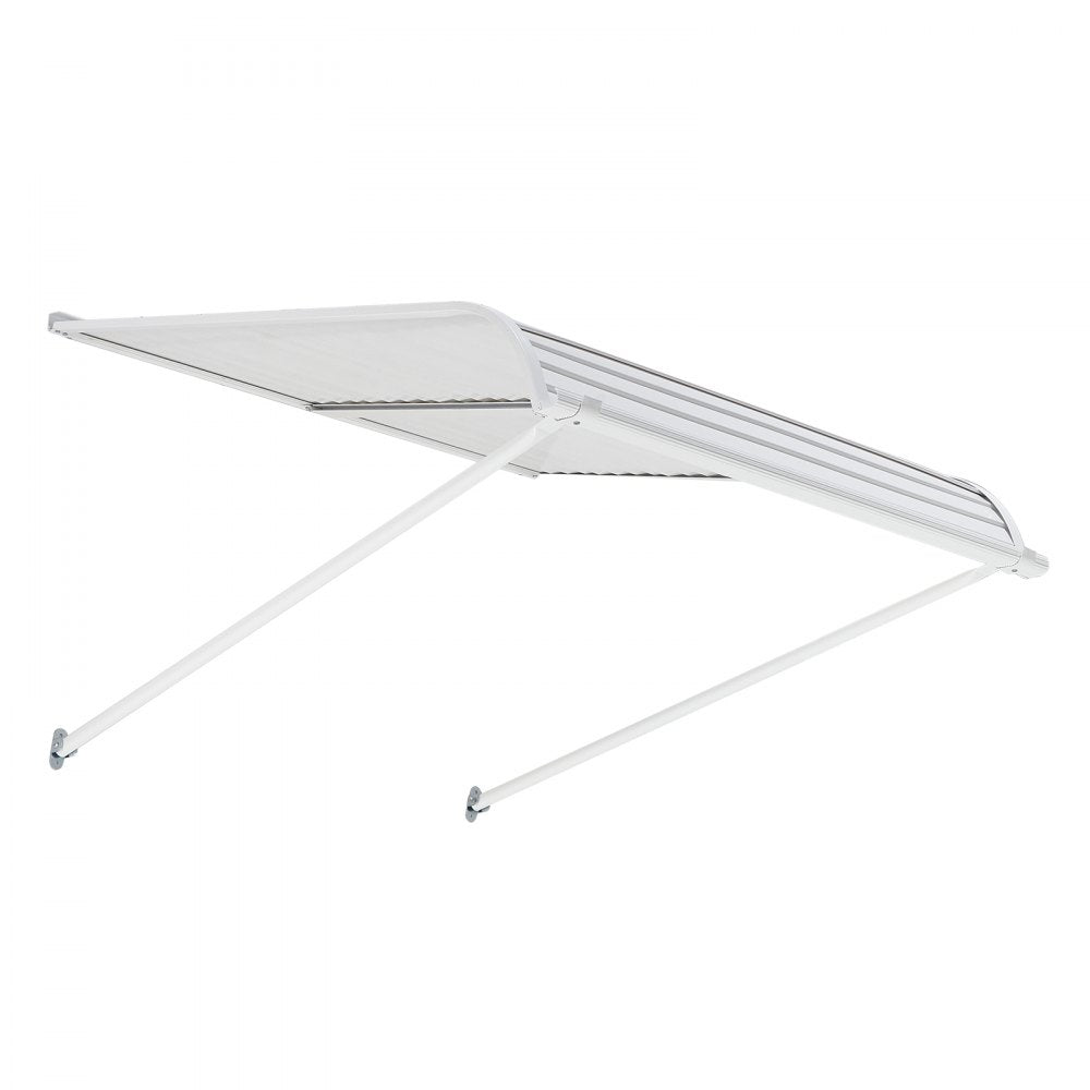 VEVOR Window Awning Door Canopy 40x42 in Aluminum Alloy Front Door Awnings