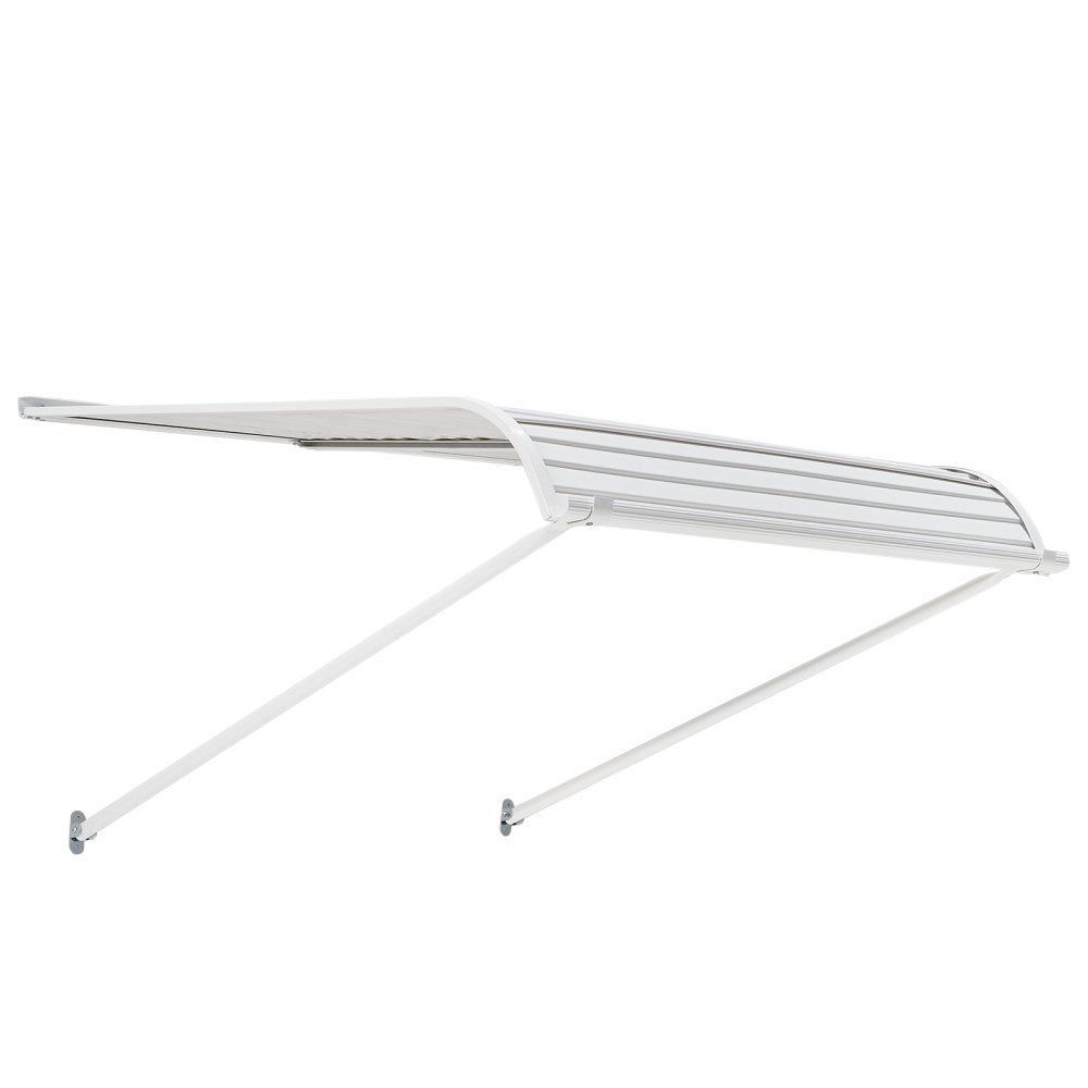 VEVOR Window Awning Door Canopy 40x42 in Aluminum Alloy Front Door Awnings