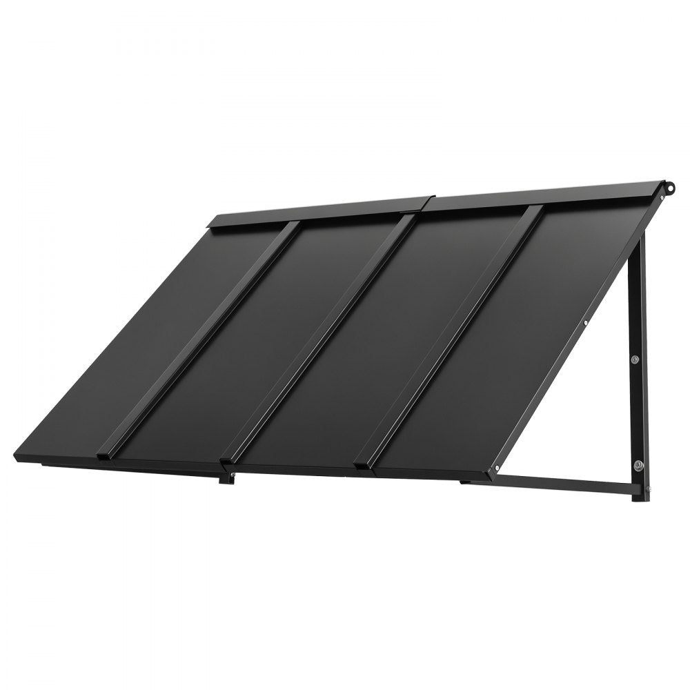 VEVOR Window Awning Door Canopy 44x24 in Outdoor Patio Steel Front Door Awnings