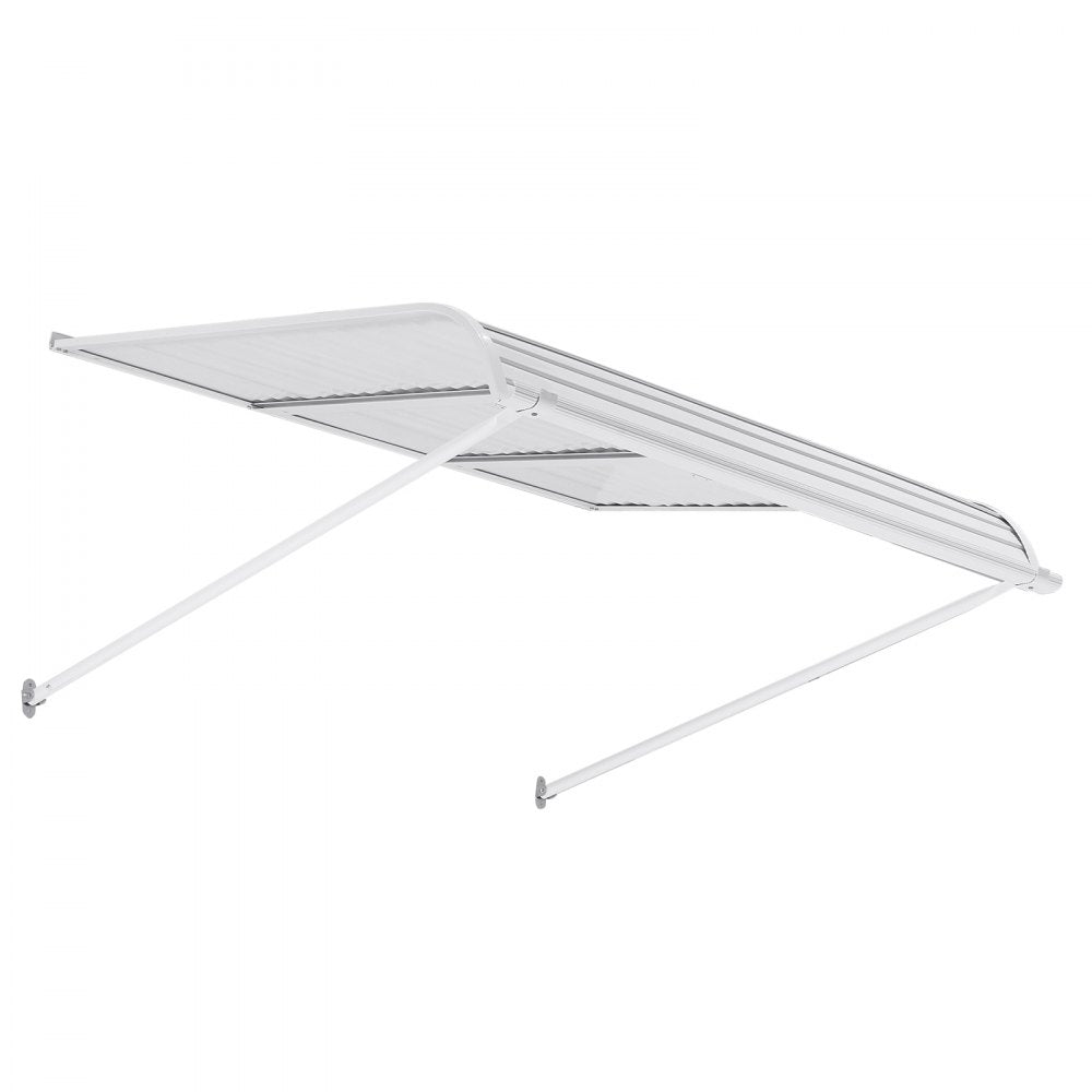 VEVOR Window Awning Door Canopy 48x42 in Aluminum Alloy Front Door Awnings