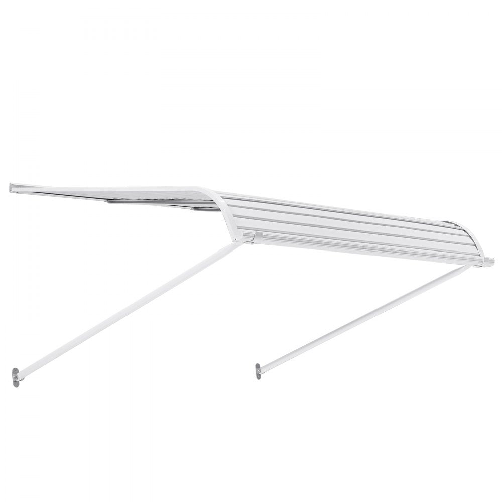 VEVOR Window Awning Door Canopy 48x42 in Aluminum Alloy Front Door Awnings
