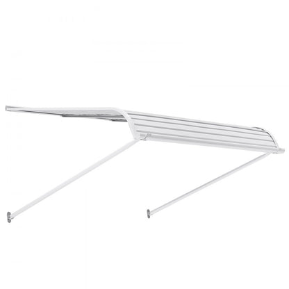 VEVOR Window Awning Door Canopy 48x42 in Aluminum Alloy Front Door Awnings