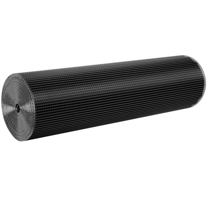 Hardware Cloth, 1.2 x 30.48m Galvanized Wire Mesh Roll, 19 Gauge Chicken Wire Fence Roll, Vinyl Coating Metal Wire Mesh for Chicken Coop Barrier, Rabbit Snake Fences, Poultry Enclosures
